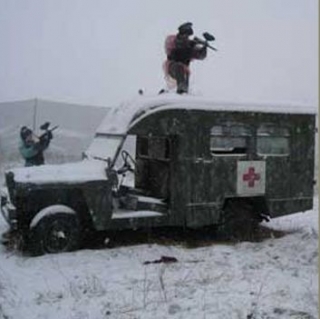 Escenario en nieve